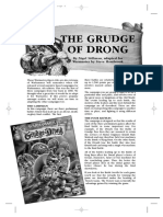 The Grudge of Drong: An Adaptation of an Epic Warhammer Campaign for Warmaster