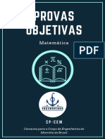 PDF Único - Provas Objetivas (Matemática) Por Disciplinas