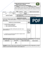 Plan de Mejoramiento 8° Geometría Primer Período 2020