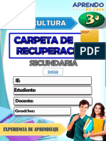 Carpeta de Recuperacion-Arte 2023 - Tercero Grado