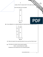 Form 4 Area, Volume and Density Q5