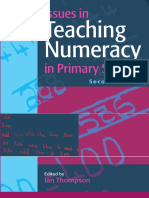 Issues in Teaching Numeracy in Primary Schools