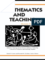 Mathematics and Teaching