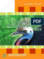 Statistik Daerah Provinsi Papua Barat 2014