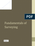 Fundamentals of Surveying - Week3