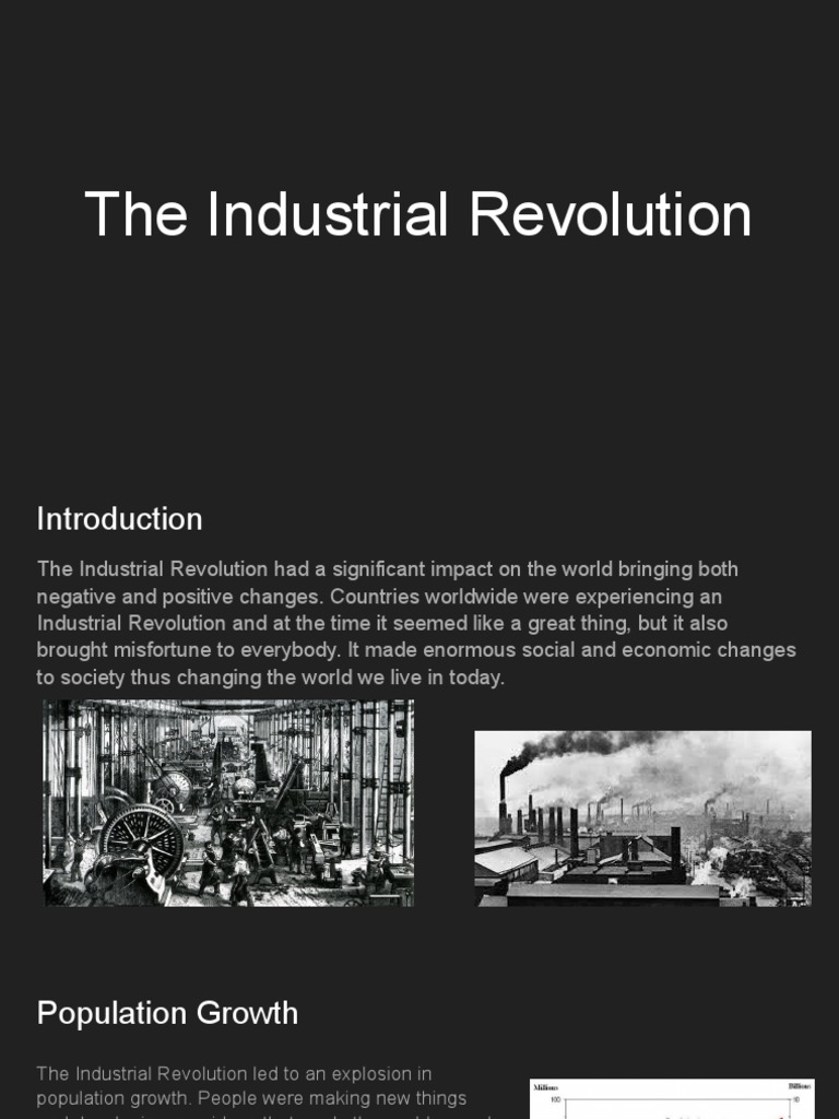 Impact of the Industrial Revolution | PDF