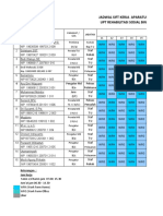 Jadwal Shif Januari 2021