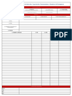 Registro de inducción, capacitación y simulacros de emergencia en construcción