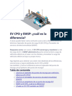 EV CPO y EMSP