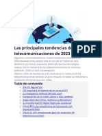 Las Principales Tendencias de Telecomunicaciones de 2023