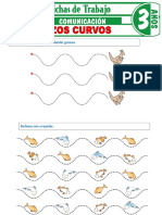 Fichas de trabajo trazos y colores