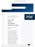 AISC Connection Design Example