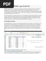 How to Use Index and Match