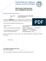 B11.2018.05494 - RISKY KUSUMAWARDANI - Form Persetujuan Dosen Pembimbing Magang