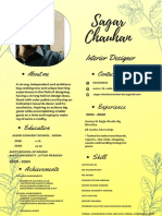 Green Abstract Modern A4 Printable Graphic Designer Profesional Resume (1)