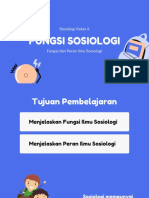 Fungsi Ilmu Sosiologi