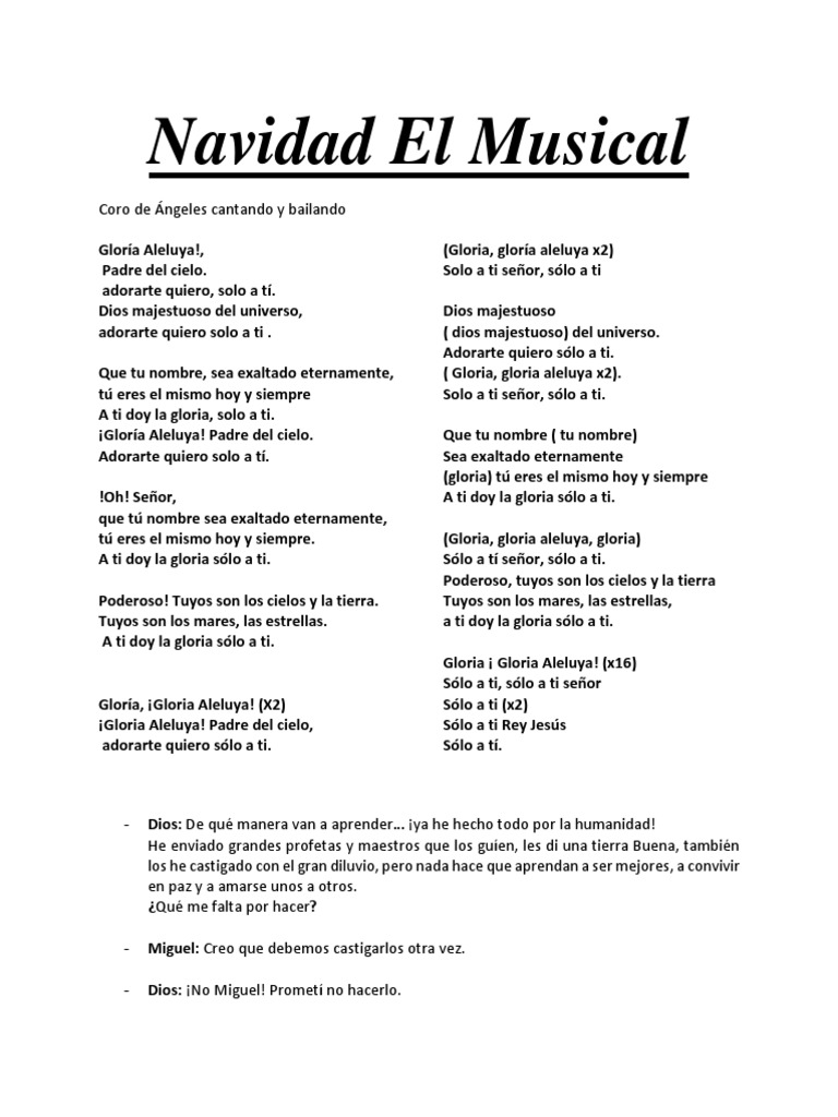 Guion Navidad (Corregido) | PDF