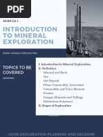 1 Intro To Mineral Exploration