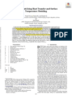 Hot-Air Anti-Icing Heat Transfer and Surface Temperature Modeling