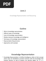 Unit 2 Knowledge Representation and Reasoning