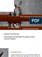 Unit 1 - The Foodservice Industry