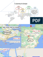 Jose Rizal's Educational Journey Through Europe 1882-1887