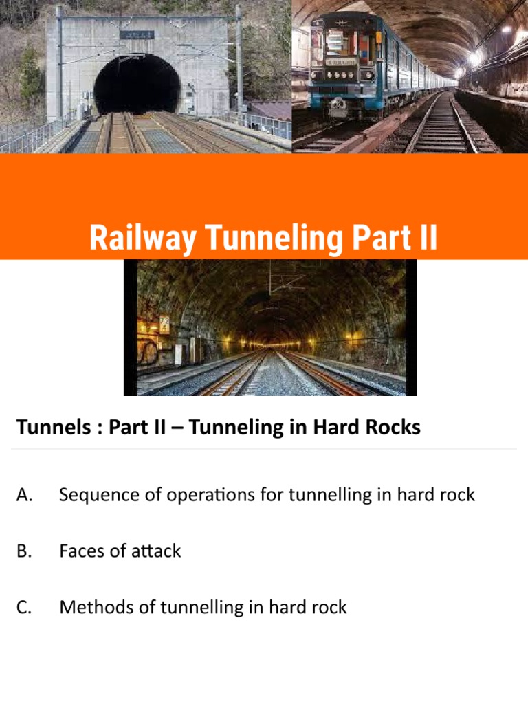 Tunnel Engineering Part 2 PDF Tunnel Civil Engineering