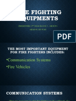 Fire Fighting Equipments Report