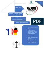 Licenciatura en Derecho: Módulo 1: Hecho, Acto y Sujetos de Derecho