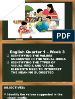 Visual Media Types and Elements for Interpreting Meaning