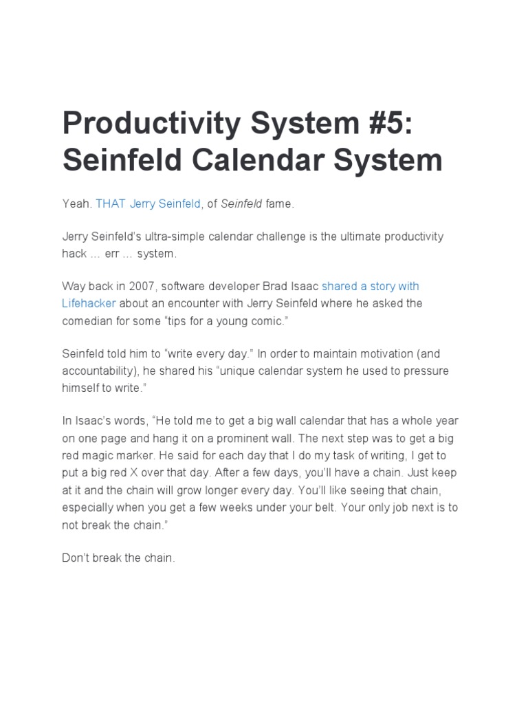 Productivity System Pdf Computing