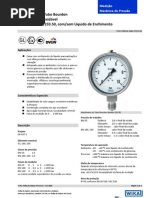 23X.50_MANÔMETRO_WIKA - br DATA SHEET