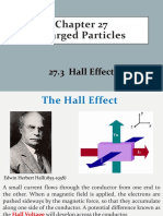 27.3 Hall Effect