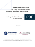 Inclusion in The Directors Chair 2019