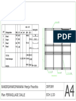 Autocad - Ferraillage Dalle