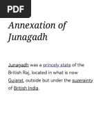 Annexation of Junagadh 