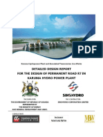 Design Report For Permanent Road (R7) at KHPP, Ref 908-01-L-RPT-007 B
