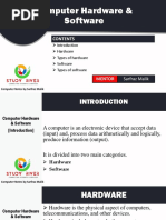Computer Hardware and Software
