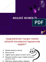 Haftamesleki Rehberlik 1