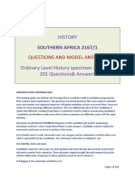 History of Southern Africa.