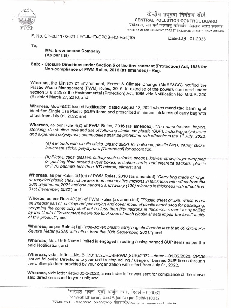 environmental-compensation-closure-direction-e-commerce-company