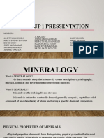 Group 1 Mineralogy .