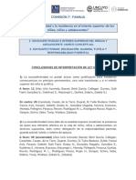 Conclusiones XXVIII JNDC - Comisión 7