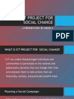ICT Project for Social Change Concept Paper