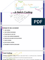 Job Batch Costing Guide