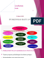 MENGURANGI RISIKO KESEHATAN PETUGAS