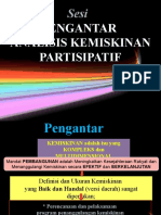 Analisis Kemiskinan Partisipasi