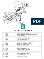 Schema Esplodata TR225 2V