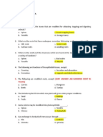 BIO SCI (What Do We Call) EXAM