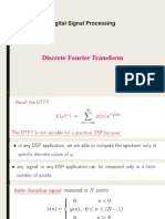 Digital Signal Processing: Discrete Fourier Transform